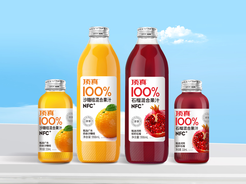 頂真推出100%混合果汁，千億級(jí)飲品市場(chǎng)再添生力軍